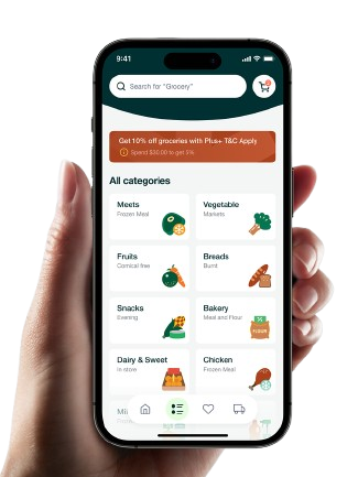GroceryMart Mobile App
